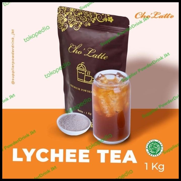 

Lychee Tea Cholatte Powder Bubuk Minuman Rasa Teh Leci