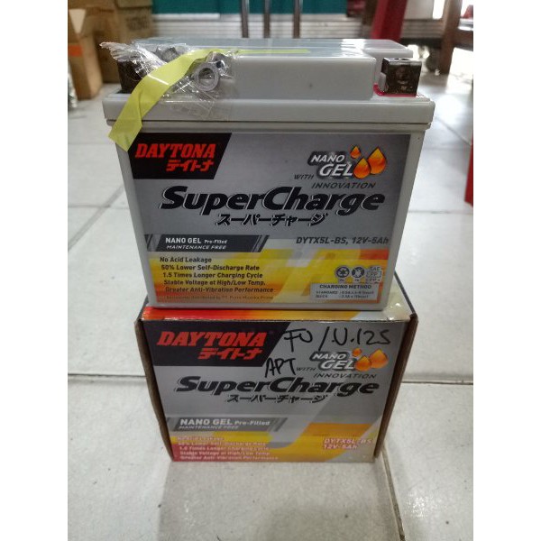 MANTAPPP!!!! Aki Suzuki Satria Fu 150 - DAYTONA DYTX5L NANO GEL