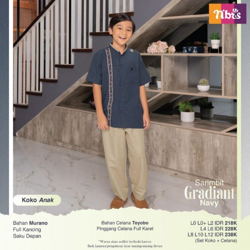 GRADIANT KOKO ANAK SARIMBIT NIBRAS 2022