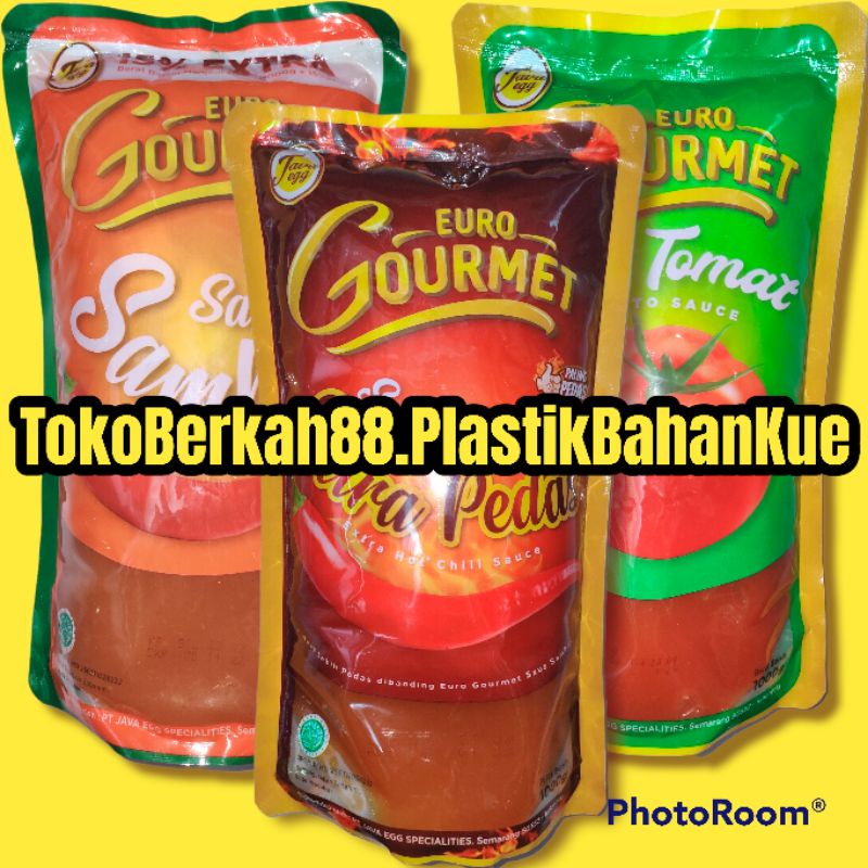 

PROMO MURAH..!! EURO GOURMET FROM CIMORY SAUS TOMAT / SAUS SAMBAL / EXTRA PEDAS - REFILL UK. 1 KG