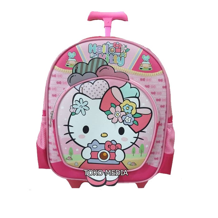 Tas Troli Anak Sekolah uk. TK  - HELLO KITTY (2012)