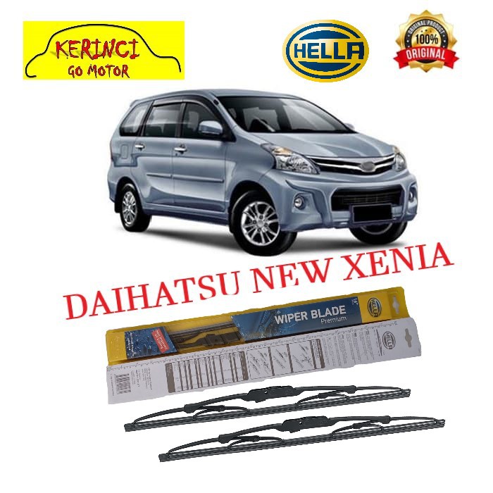 WIPER DAIHATSU NEW XENIA HELLA PREMIUM 20&quot; &amp; 16&quot; - WIPER HELLA SET