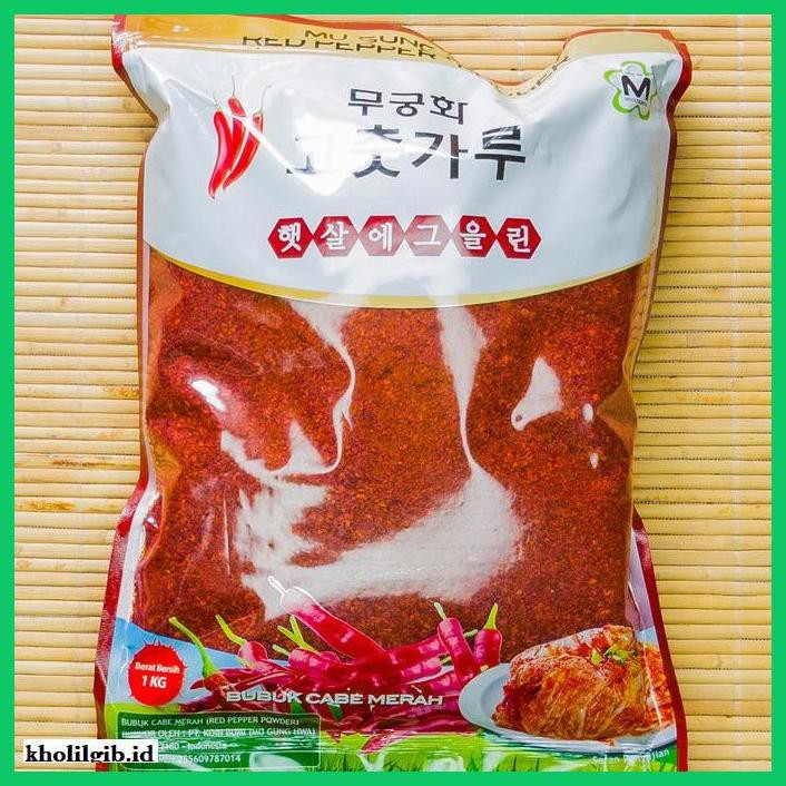 

Aneka-Sambal- Eceran Gochugaru Hot Pepper Flakes (Bubuk Cabe Kasar) - Isi 1Kg -Pedeeeeeezzzzzzz.