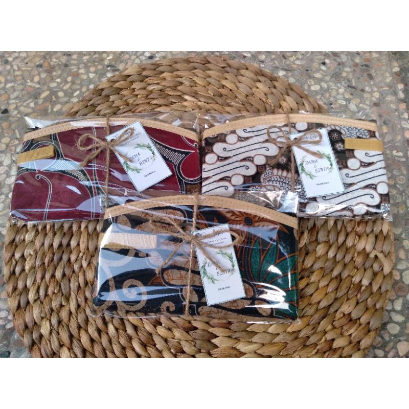 Souvenir Dompet Batik | Wedding Pouch | Batik Murah