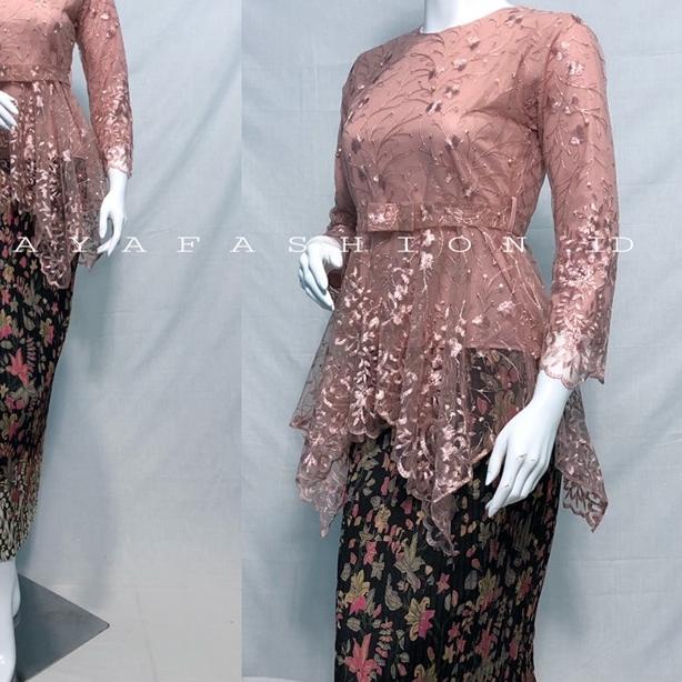 ❉ Kebaya Modern Kebaya Brokat Kebaya Remaja Brukat Set Kebaya Brukat Kebya Pita Tille ➲