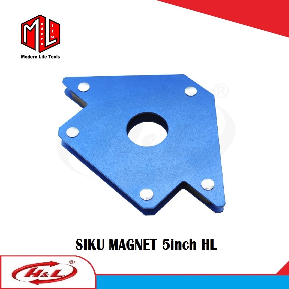 HL Siku Magnet Las 5 inch 75LBS / Magnetic Welding Holder 5inch 75LBS