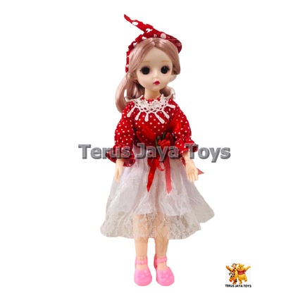 NEW BONEKA BERBY KAKI TANGAN BISA DITEKUK  / MAINAN ANAK PEREMPUAN / MAINAN KADO BONEKA TEKUK MURAH-7