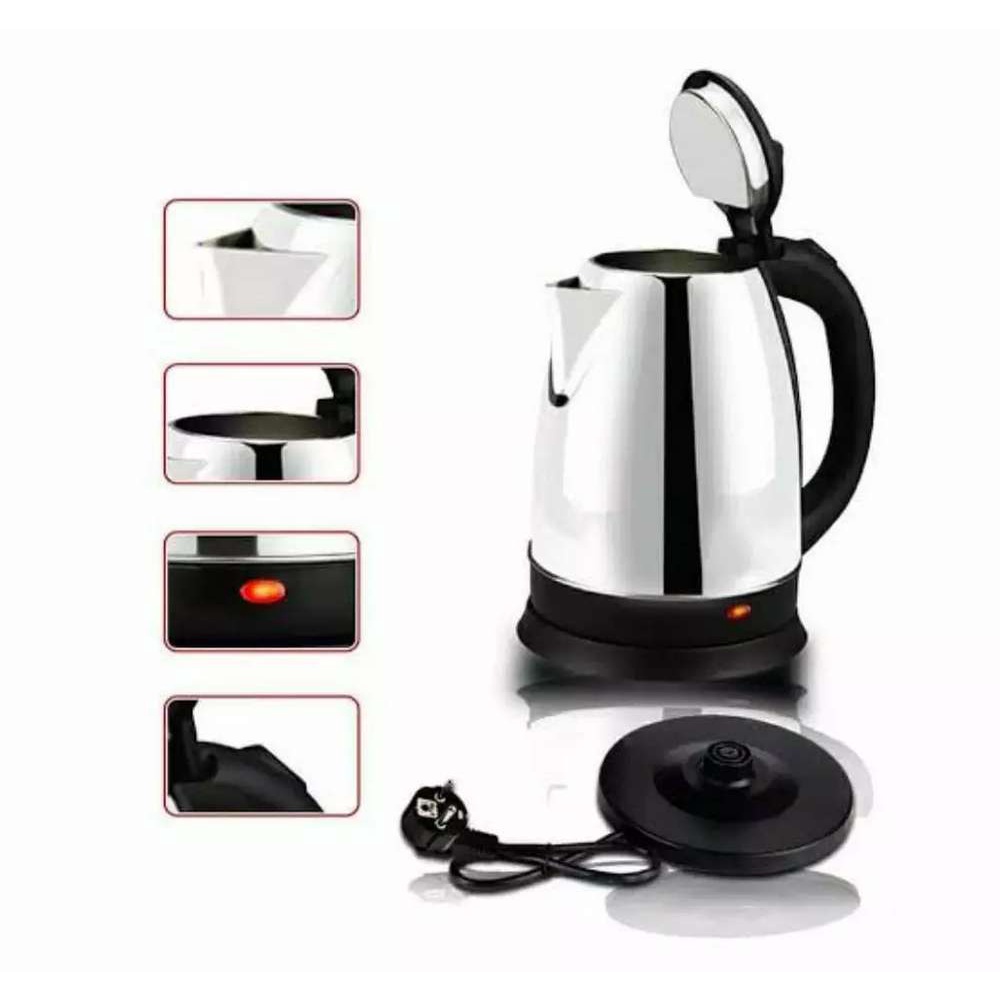 TEKO LISTRIK 2 LITER ELECTRIC KETTLE TEKO LISTRIK PEMANAS AIR KAPASITAS 2 LITER TERMURAH