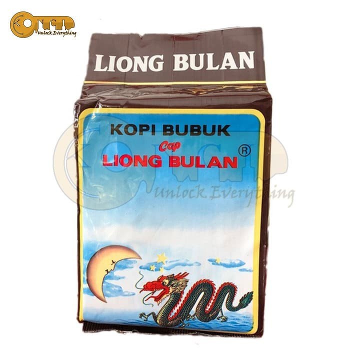 Kopi Bubuk Cap Liong Bulan 200 Gram Kopi Hitam Enak Mantap Khas Bogor