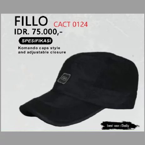 Topi Komando Pria Wanita / Topi Co-trek Fillo Original Terlaris