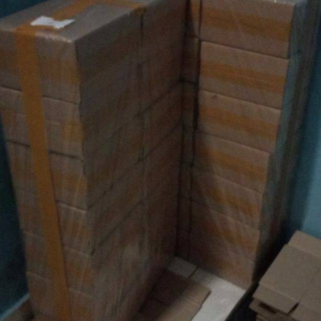 

Box packing luar kardus dalam sterofoam