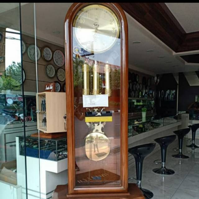 Jam lemari junghans Original jati Jepara