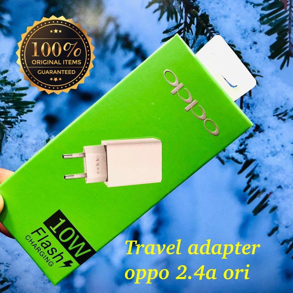 new~charger adaptor 2a oppo batok casan aja no kabel