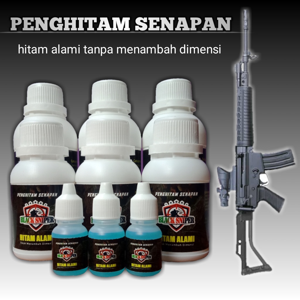 BLACK SNIPER PREMIUM PENGHITAM SENAPAN METAL BRONIR