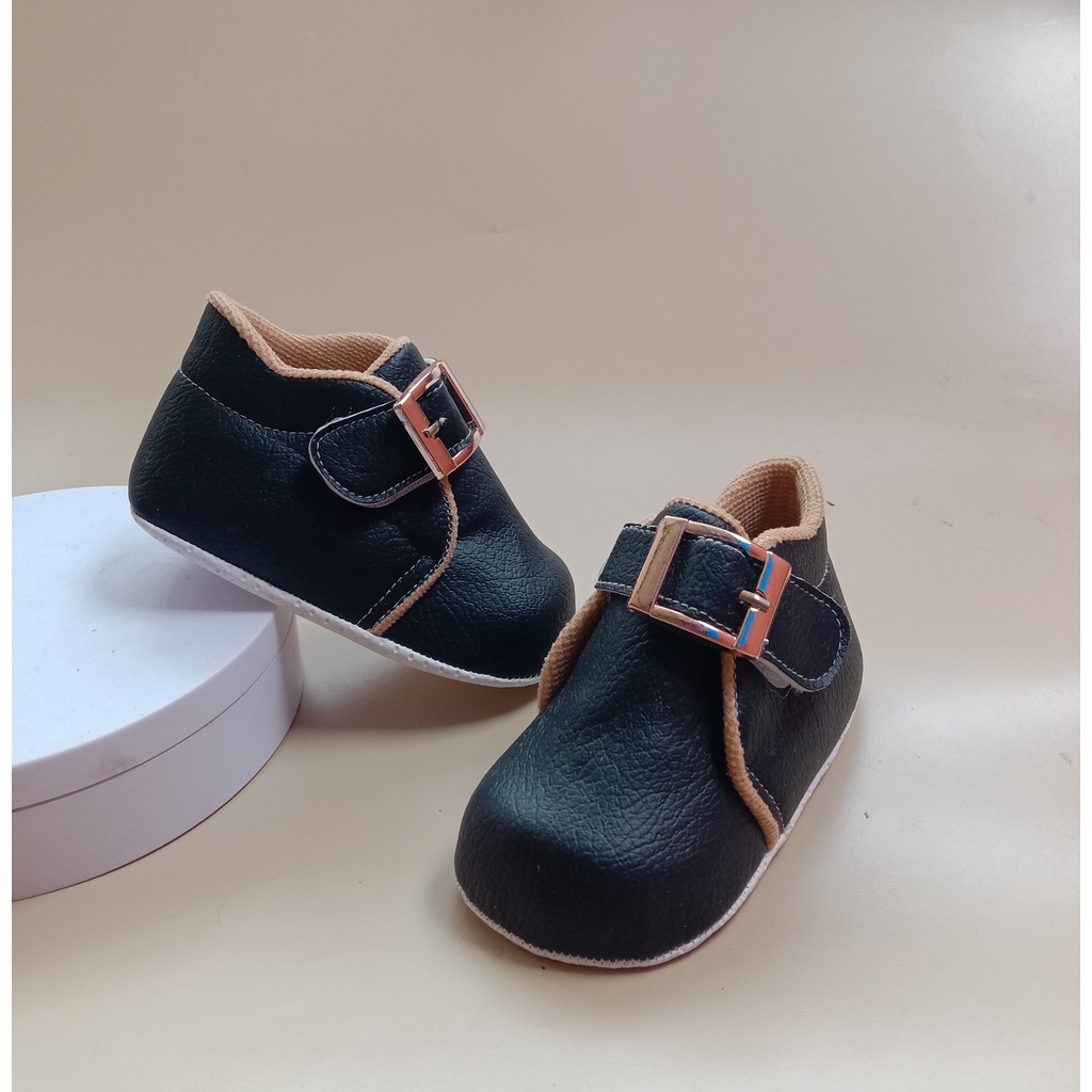 sepatu bayi prewalker anak laki lakii usia 0-12 bulan/sepatu bayi murah -GESPER