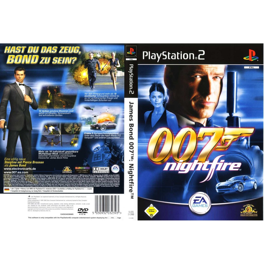 Kaset PS2 007 James Bond : Nightmare