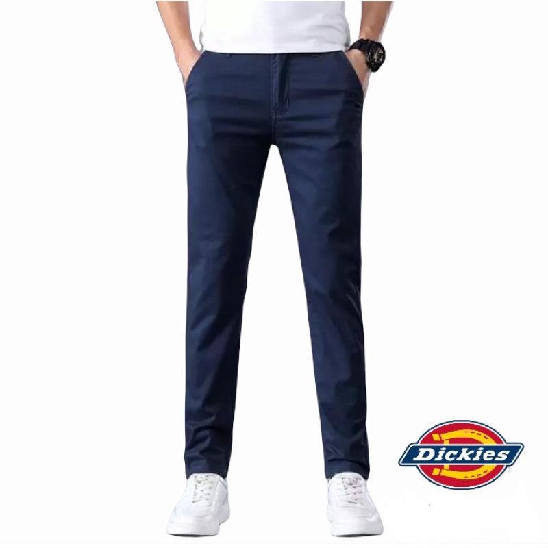 Celana Chino Panjang Navy Pria Distro Dickies Premium