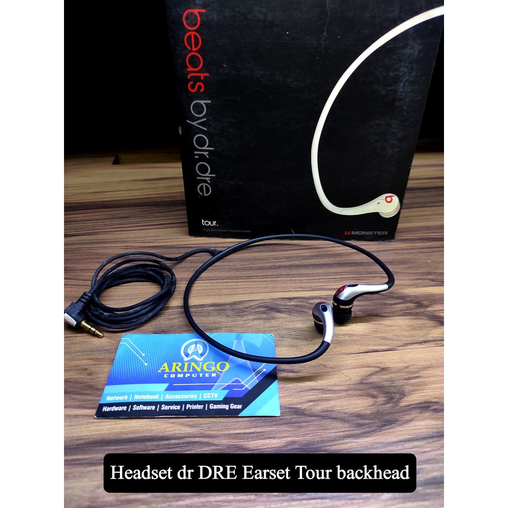 Headset Earset Tour backhead