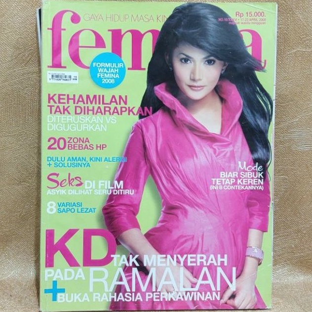 Majalah FEMINA 17 - 23 April 2008
