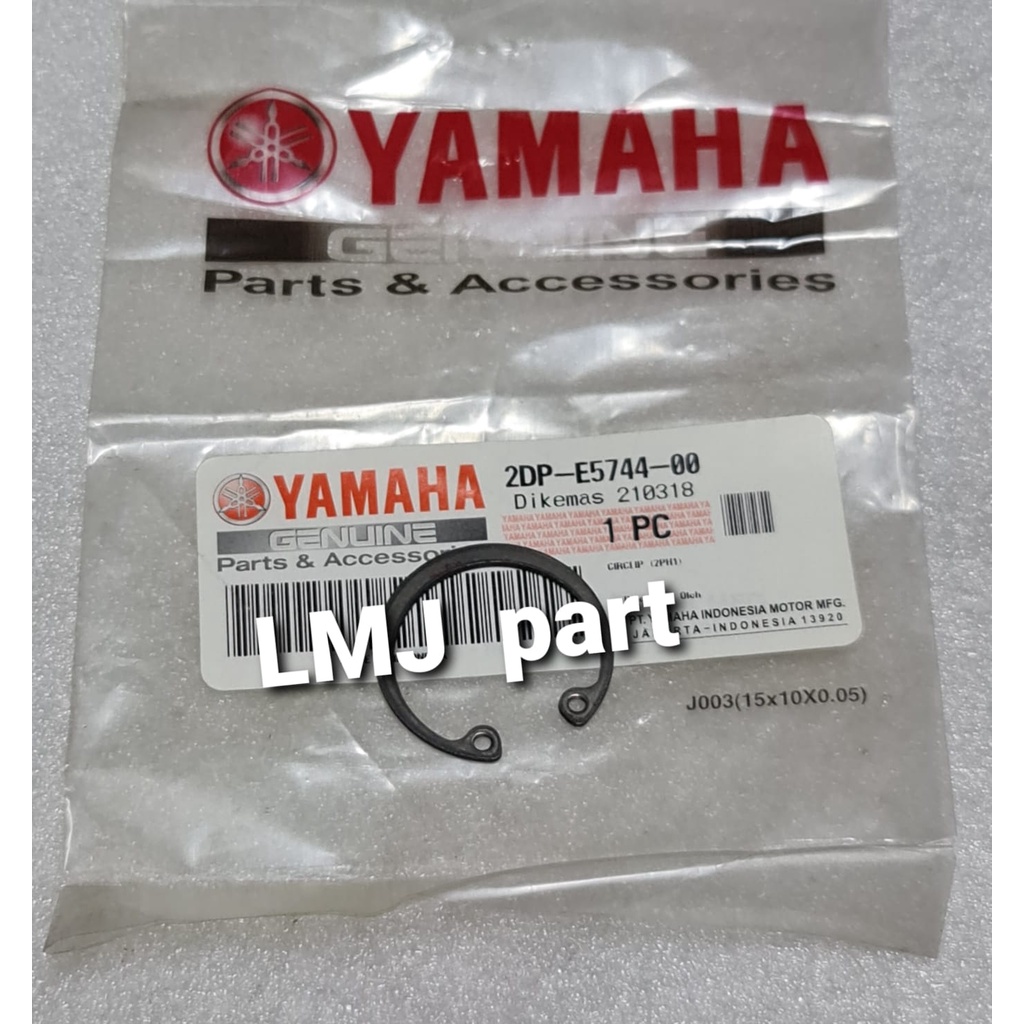 CIRCLIP SNAP RING KLIP BEARING PULY SECONDARY CVT MIO M3 S Z LEXI NMAX AEROX 155 YGP 2DP-E5744-00