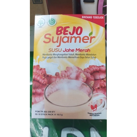 

Bejo Susu Jahe merah (10 sachet)