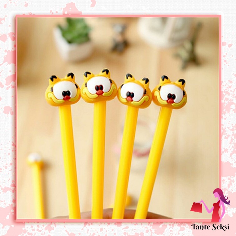 

Bolpoin Kuning Karakter Lucu Unik Alat Tulis Pulpen Karakter Garfield Pen Pena Ballpoint