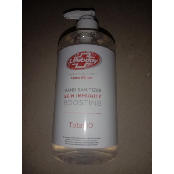 Lifebuoy Hand Sanitizer Skin Imuniti Bosting Total 10 500ml
