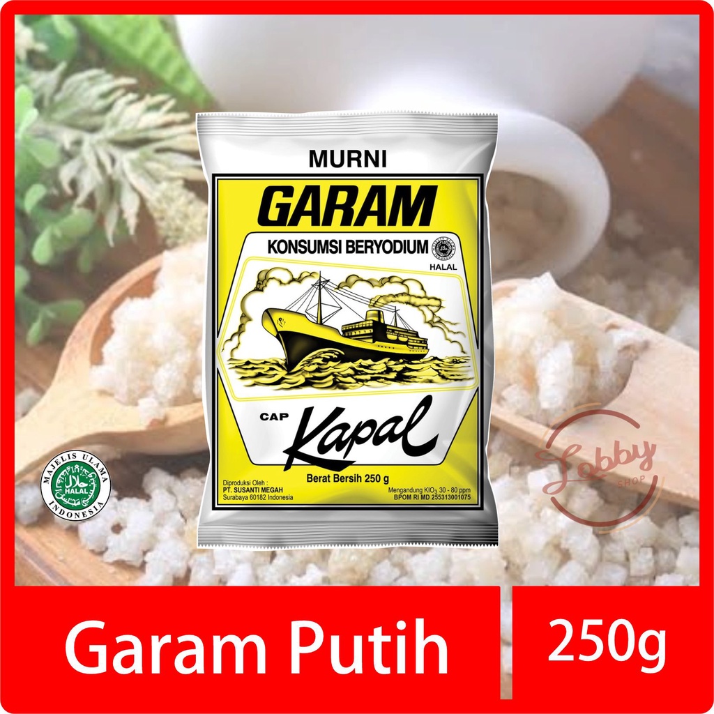 

Garam Cap Kapal 250gram