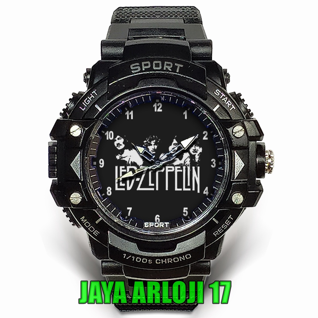(Istimewa) JamTangan Custom BAND LED ZEPPELIN 2 (Awesome)