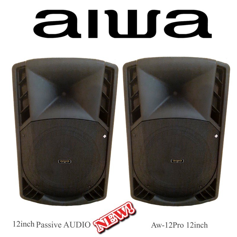 Speaker Pasif audio Aiwa 12PRO AW-12Pro professional