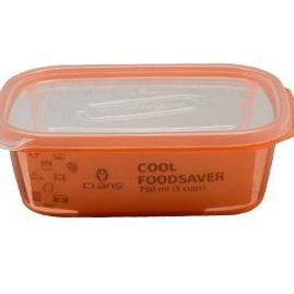 Garansi Terpercaya Claris 2737 Kotak Makan Lunch Box Plastik Rectangular Food Saver Wadah Makanan 75