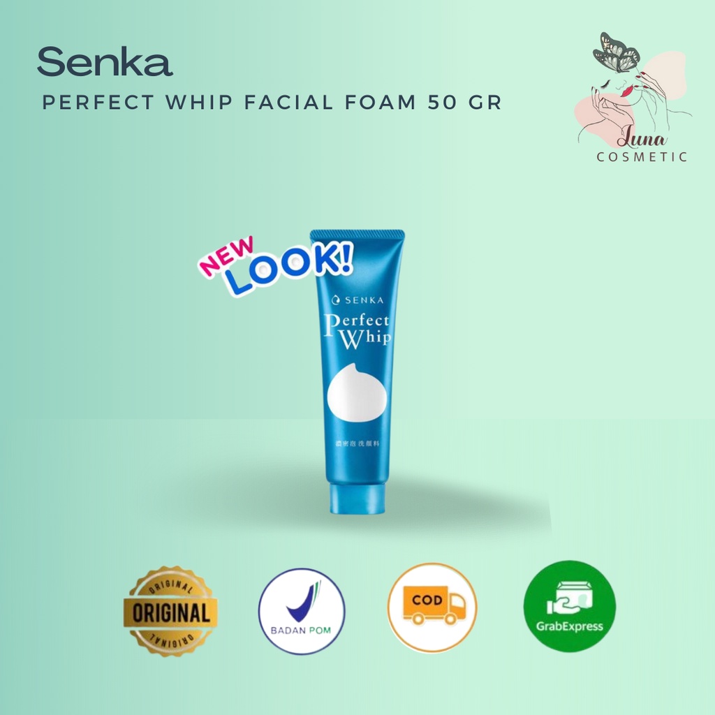 SENKA Perfect Whip Facial Foam From Japan Original 120g 50gr