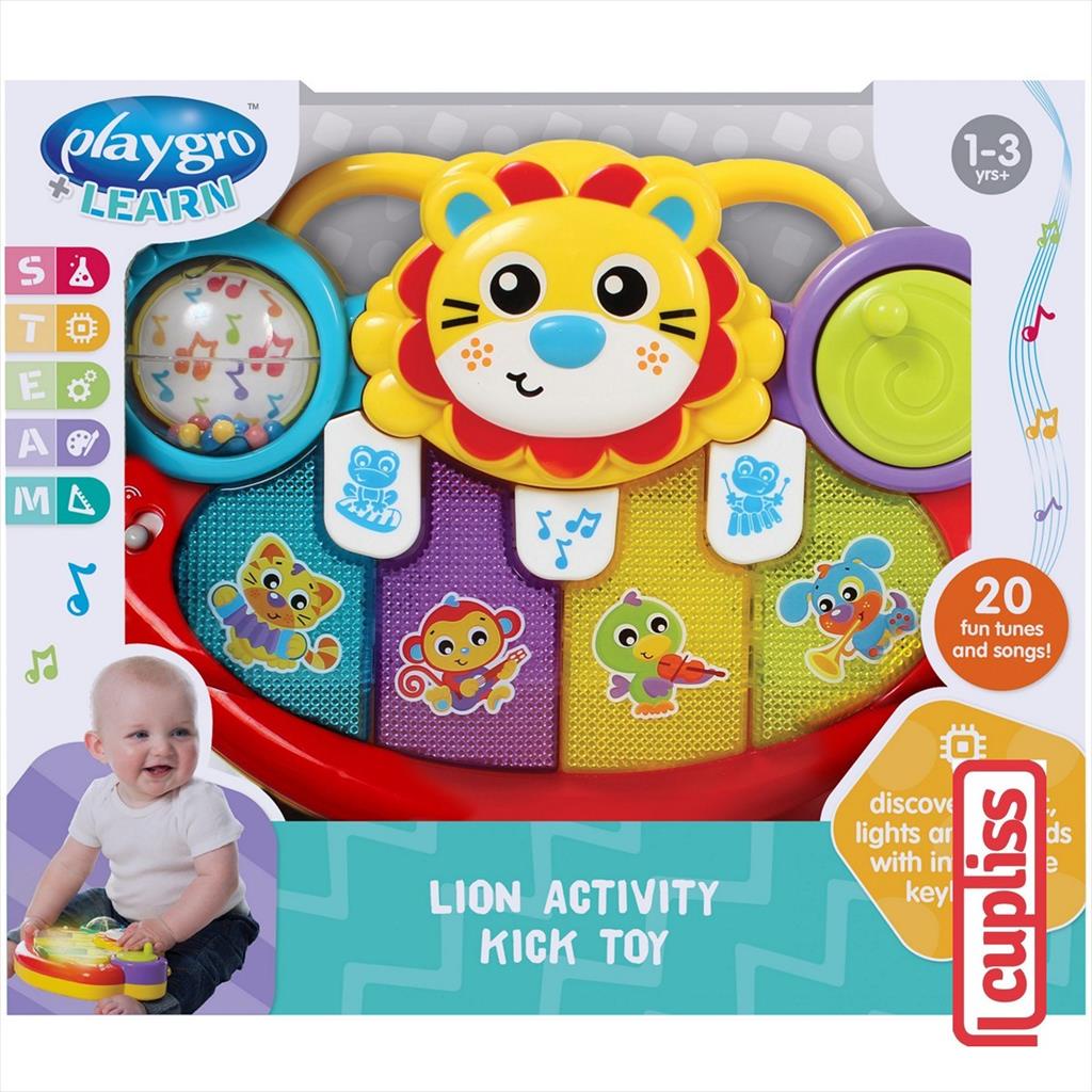 Playgro 116969 Jc Lion Activity Kick Toy