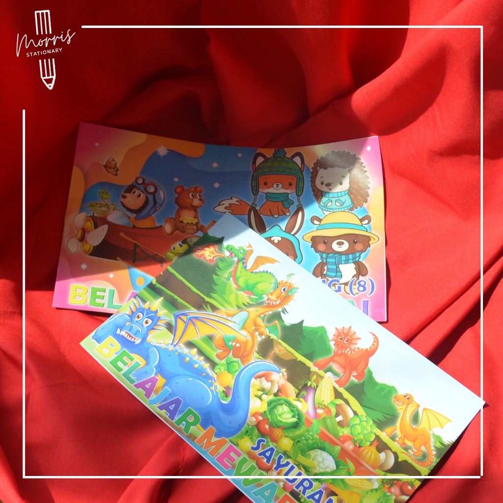 

NIKIKO Buku Mewarnai Anak /Buku Edukasi Anak Belajar Mewarnai