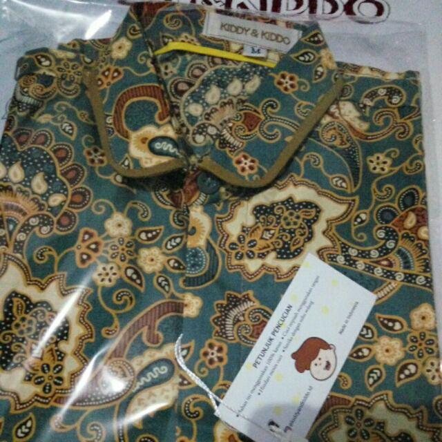 Kiddy & Kiddo & Kiddyandkiddo Eston Brown Batik Shirt