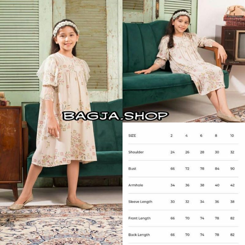 New Zeva Dress Off White Aleza Label Kids