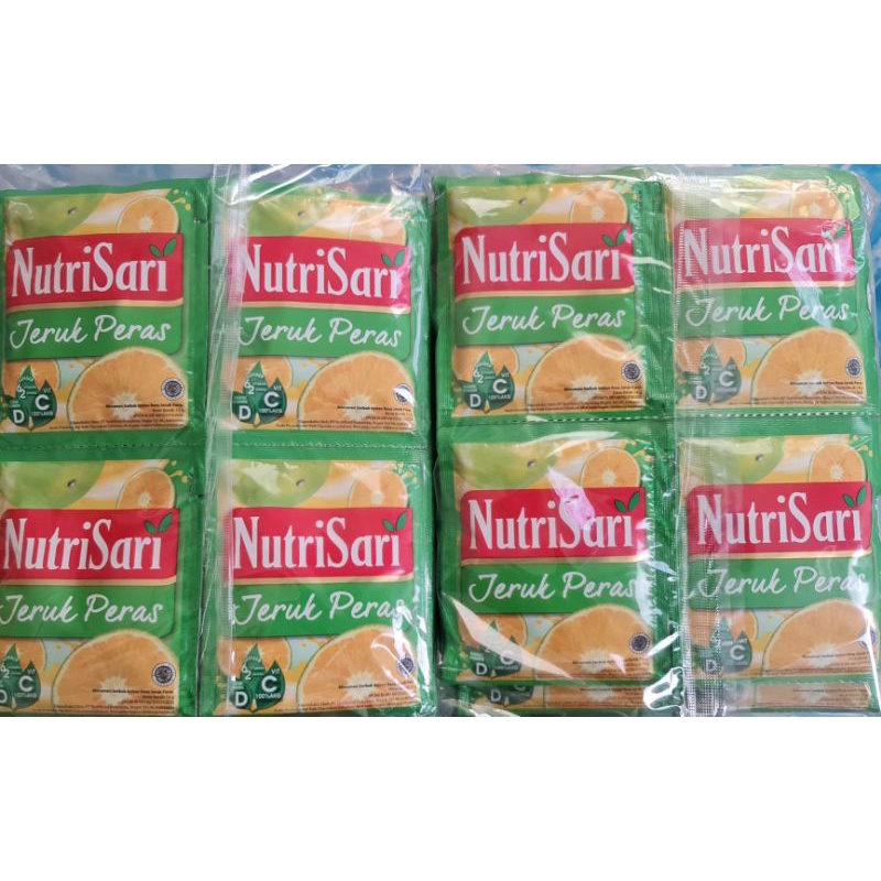 

#NUTRISARI JERUK PERAS 1renteng=10bks x14gr.HARGA TERBAIK.