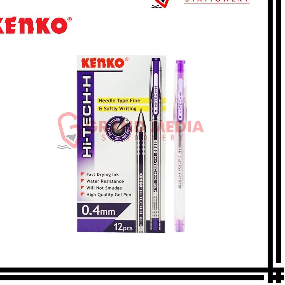 

Harga Promo // 96EYC [GRAND MEDIA] BALLPOINT / PENA / PULPEN GEL KENKO HI-TECH 0.4 HITAM / BIRU (1PCS) //Baru