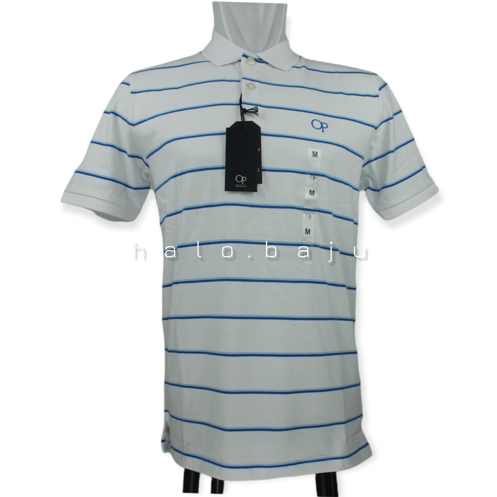 OCEAN PACIFIC ORIGINAL - KAOS KERAH OP - POLO OP  (03MPF17853) Kaos Krah Pria Lengan Pendek