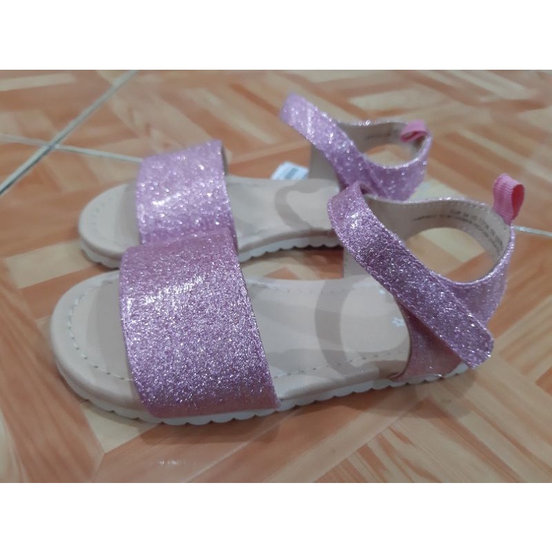 Sepatu Sandal anak Stay magical H&amp;M pink glitter