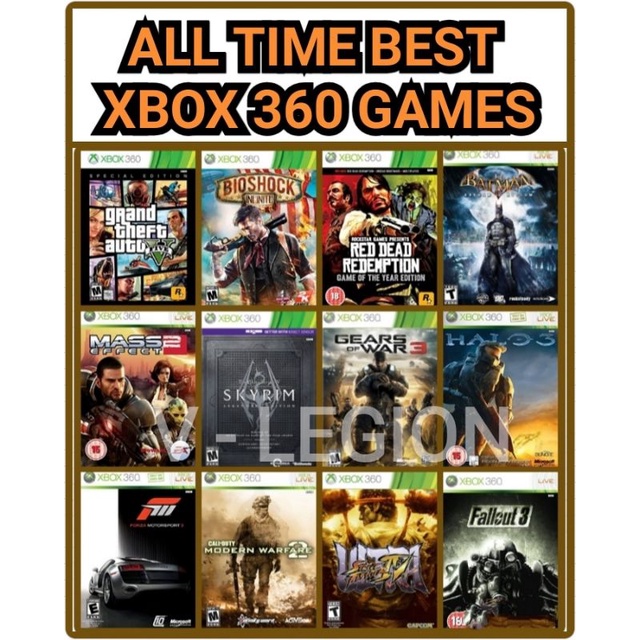 Kaset Games XBOX 360 LT3 [J - R]