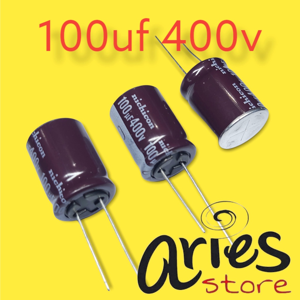 ELCO 100uf 400v KAKI KAWAT