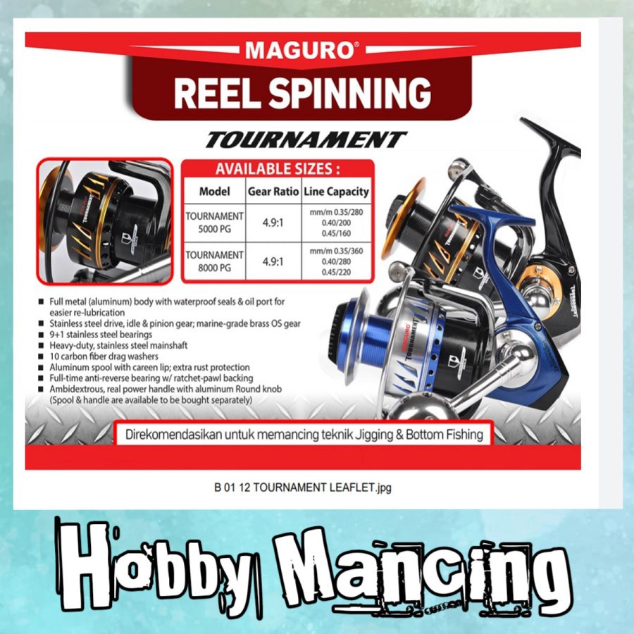 Ril Maguro Tournament 8000PG | Monster Fight | Jigging Reel