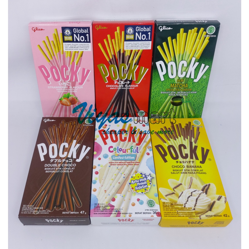 

Glico Pocky Biscuit Stick / Biskuit Stik