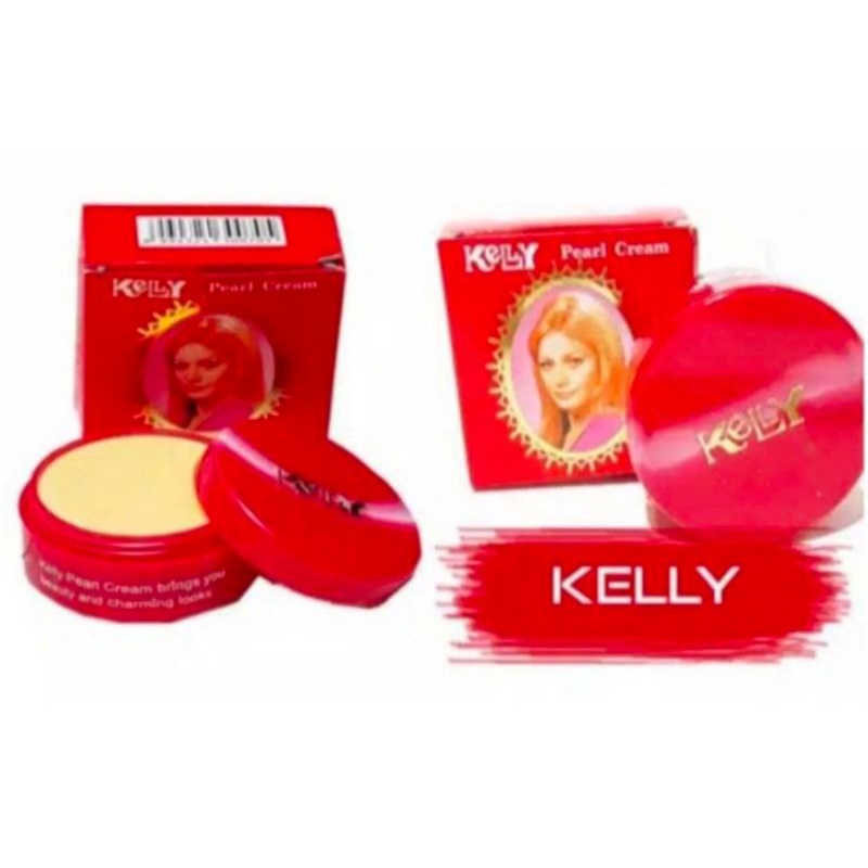 Kelly Pearl Cream Pencerah Wajah Alas Bedak