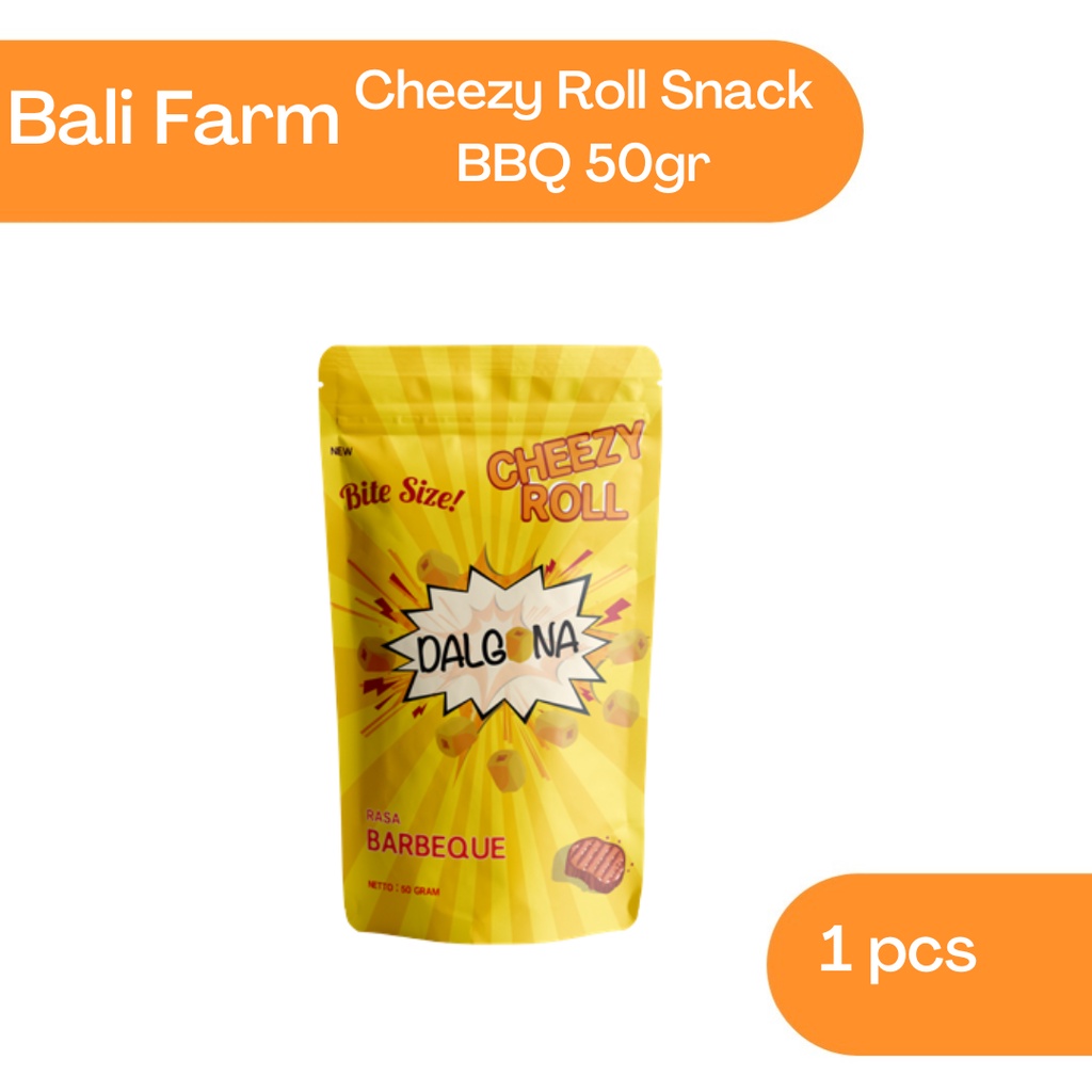 

Saboga x Cheezy Roll Snack Barbeque 50gr