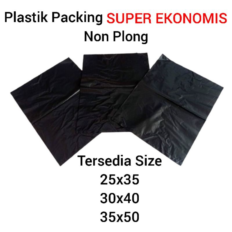Plastik Packing HD EKONOMIS tanpa plong / HD EKONOMIS non plong