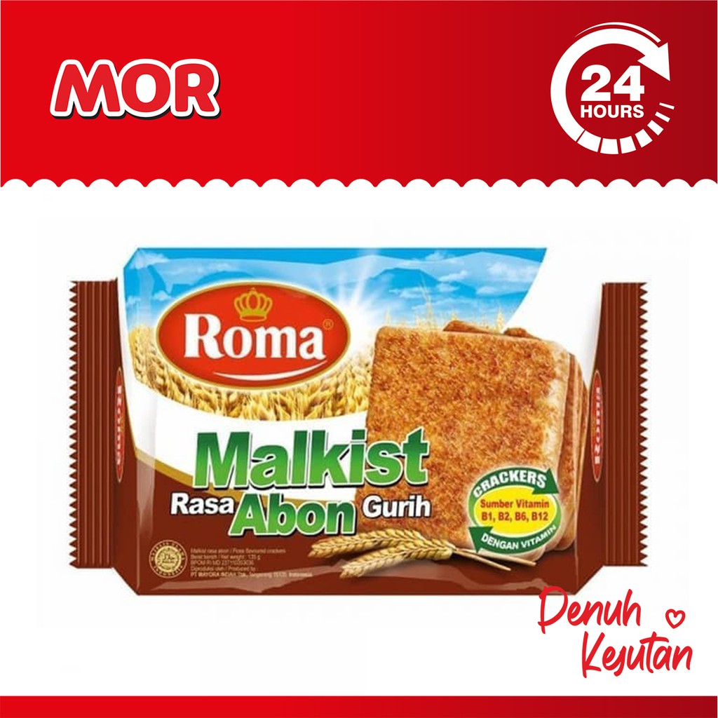 

ROMA Malkist Abon Gurih Crispy Floss Pck 145 gr