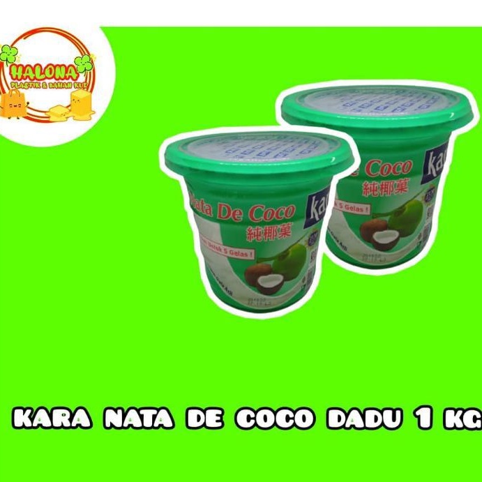 

Nata De Coco Ember 1kg Dadu