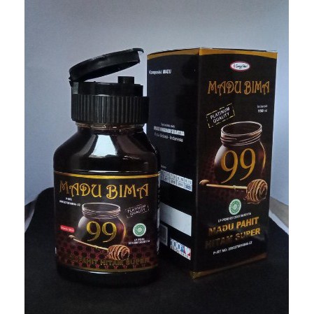 

Madu Bima 99 150 ML | Madu Hitam Pahit Super | Madu Hitam| Madu Pahit